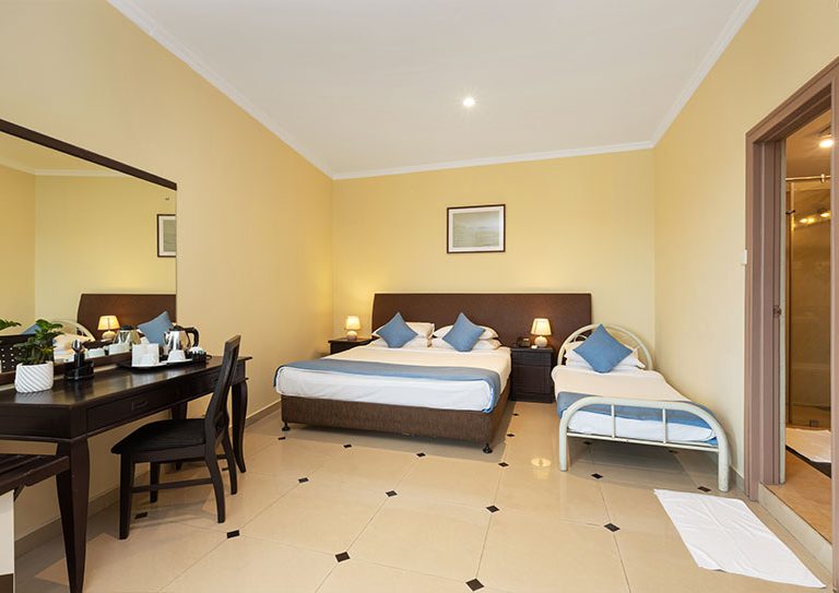 The Waterfront Hotel and Choy's Restaurant Deluxe Triple Rooms with Lagoon View