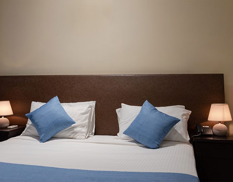 The Waterfront Hotel Bed Room View